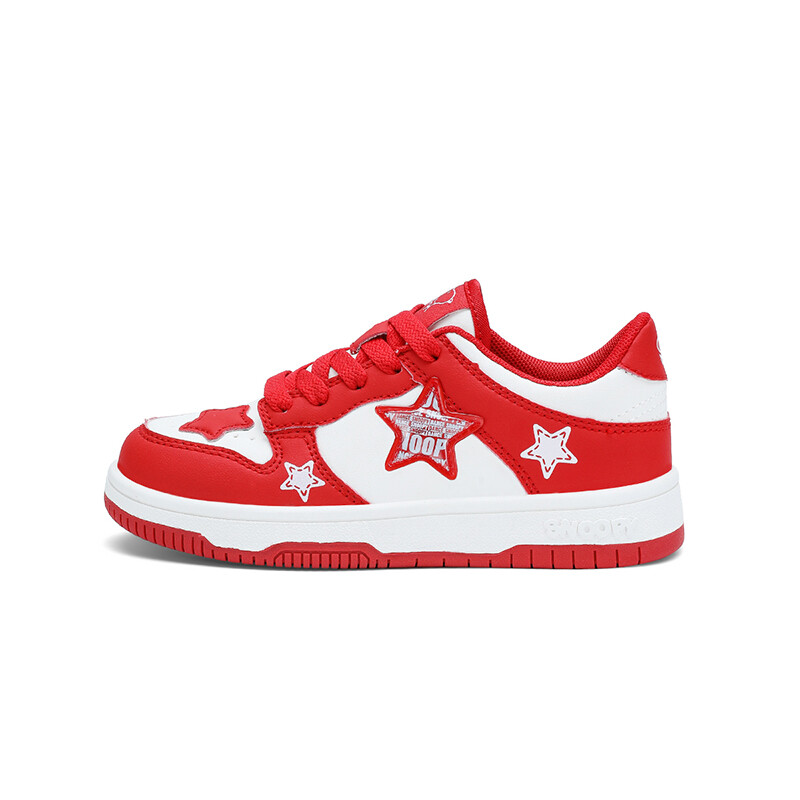 

Детские кроссовки для скейтбординга Kids Low-top Five star Red Snoopy, красный