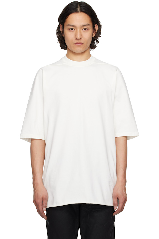 

Футболка Hollywood Jumbo SS Rick Owens Drkshdw, цвет milk