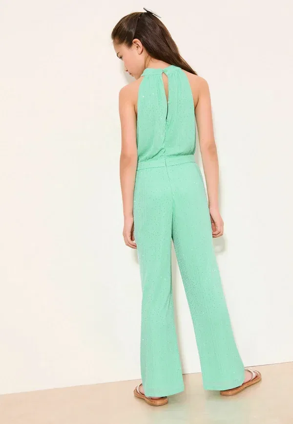 Комбинезон Regular fit sparkle halter party jumpsuit Lipsy, мятно-зеленый — фото 2
