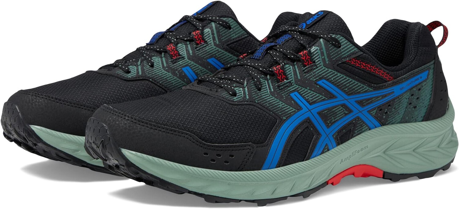 

Кроссовки GEL-Venture 9 ASICS, цвет Black/Tuna Blue, Черный, Кроссовки GEL-Venture 9 ASICS, цвет Black/Tuna Blue
