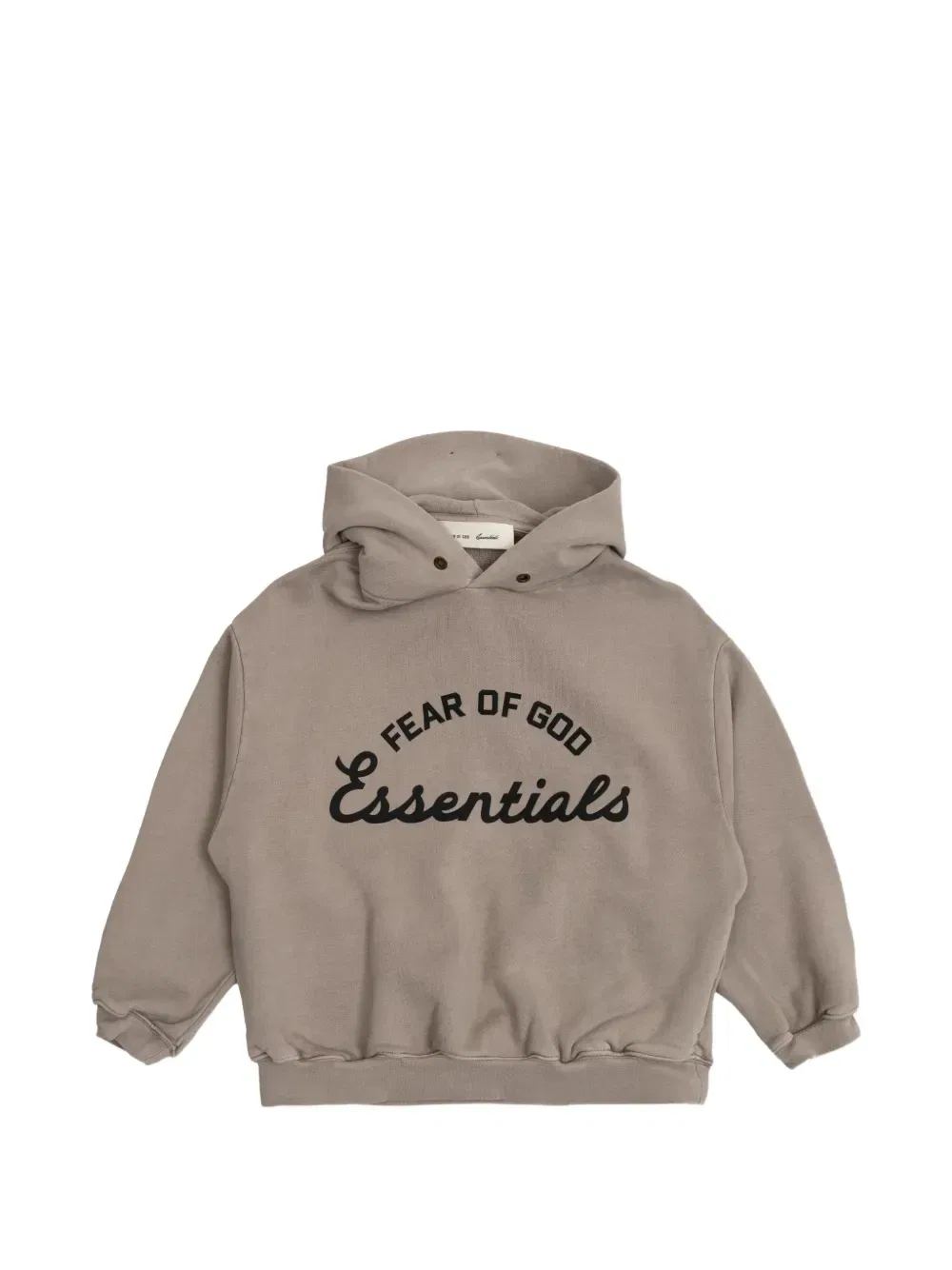 Худи с логотипом Essentials Fear Of God Essentials Kids, бежевый