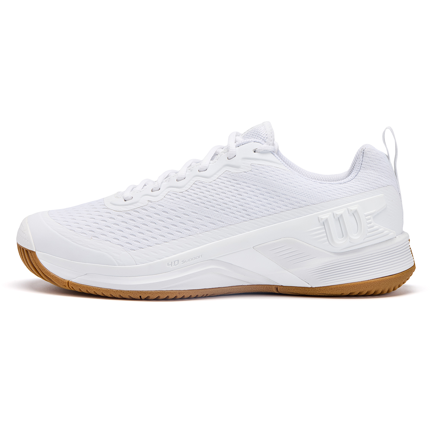 Wilson RUSH PRO 4.5 с поддержкой стопы низкие профессиональные теннисные туфли мужские белые, цвет White — фото 3