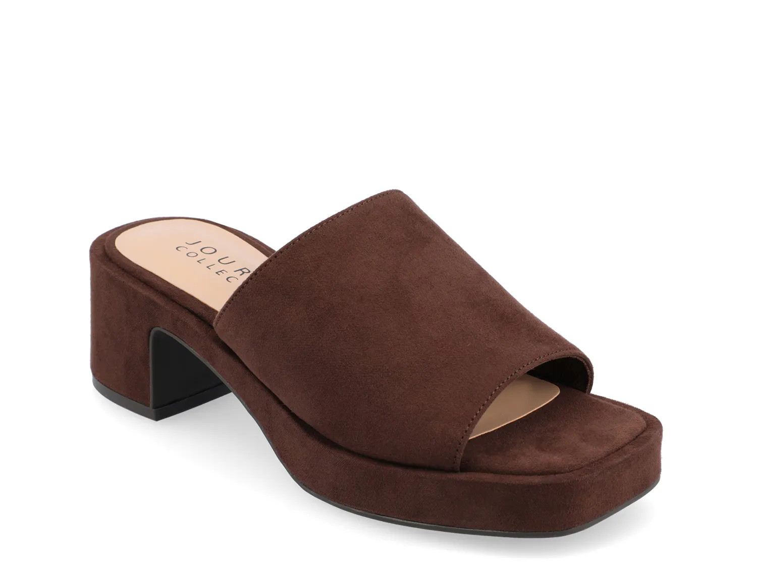 

Сандалии Bessa Platform Sandal Journee Collection, темно-коричневый