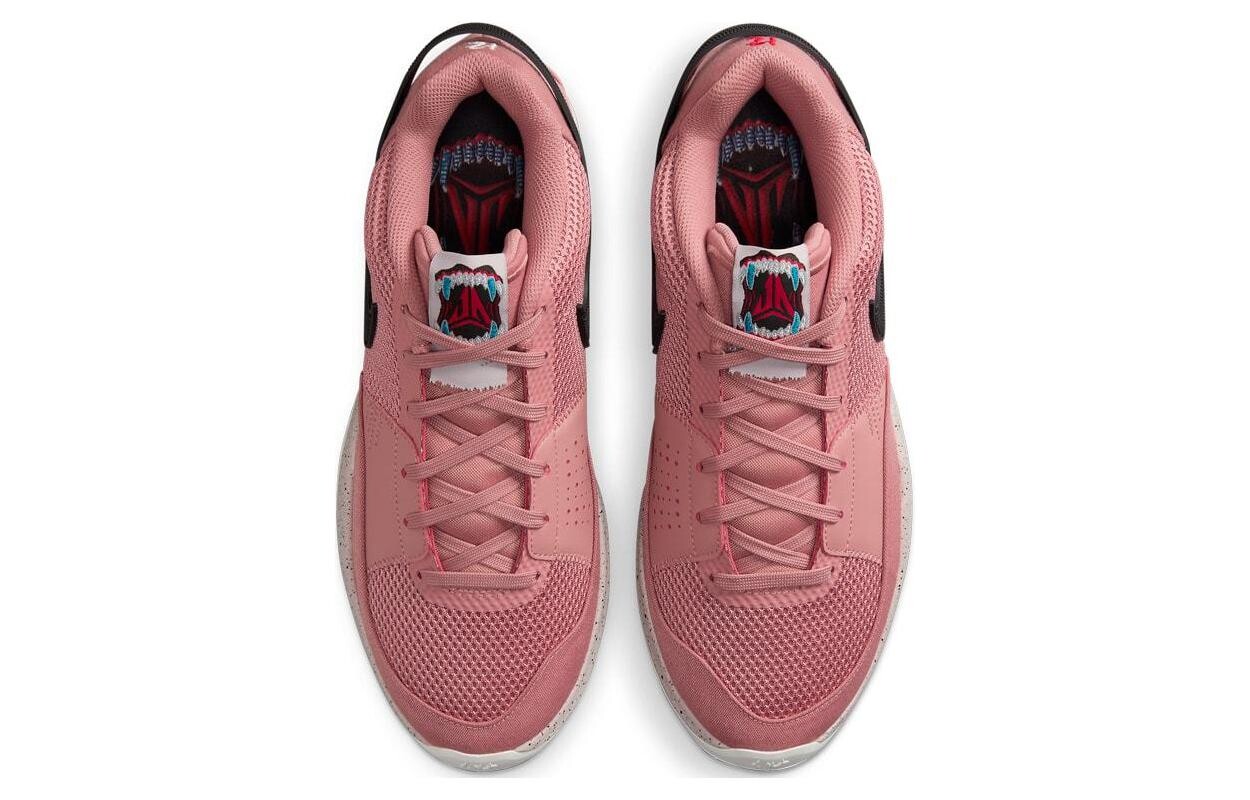 Мужские баскетбольные кроссовки Nike Ja 1, Черный/Университетский красный — фото 4