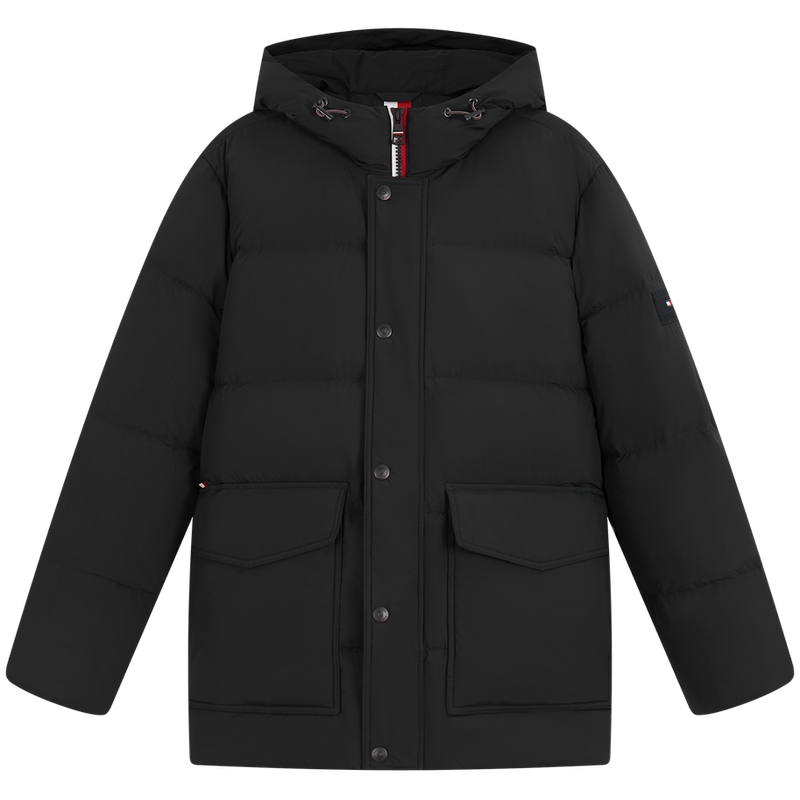 

Tommy Hilfiger Мужская пуховая куртка, Black BDS