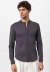 

Рубашка GRANDAD COLLAR СКРЫТАЯ ПУГОВИНА С ДЛИННЫМ РУКАВОМ Antioch, серый