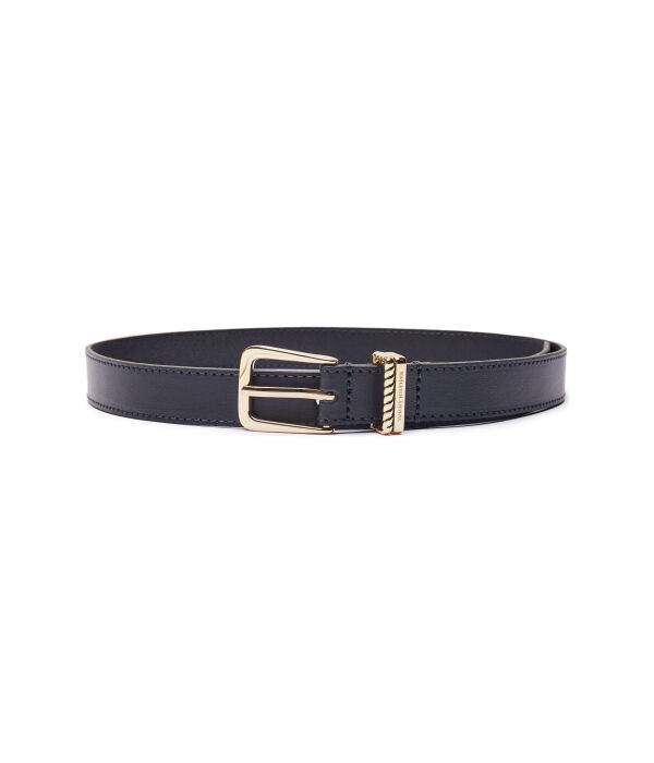 

Кожаный ремень Tommy Hilfiger, синий