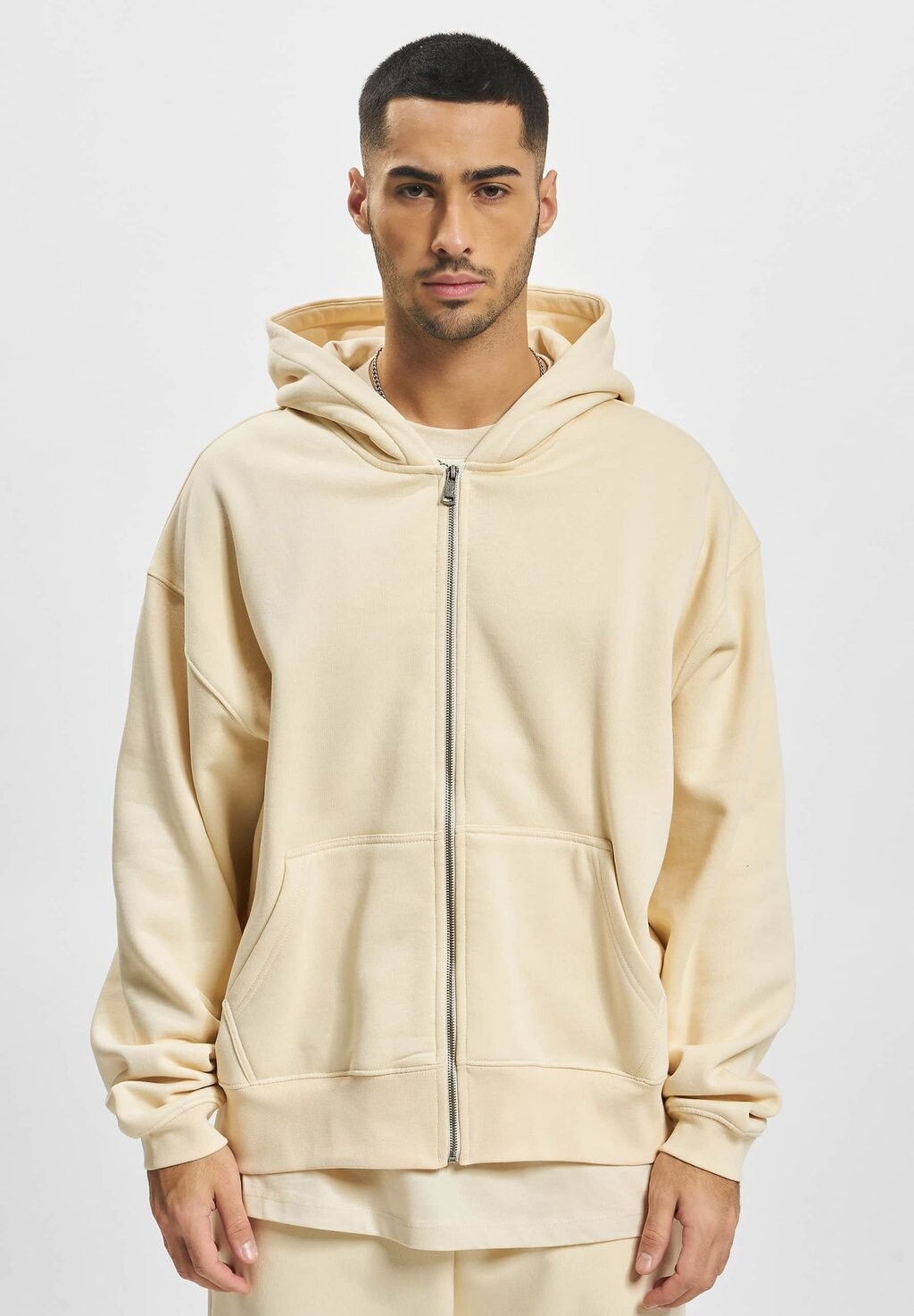 

Толстовка ZIP HOODY DEF, цвет beige