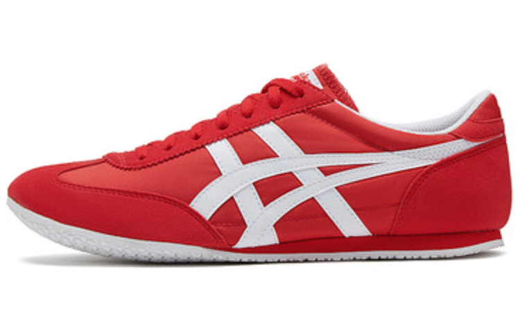 

Кроссовки Machu Racer Lifestyle унисекс с низким верхом красного/белого цвета Onitsuka Tiger, Красный, Кроссовки Machu Racer Lifestyle унисекс с низким верхом красного/белого цвета Onitsuka Tiger