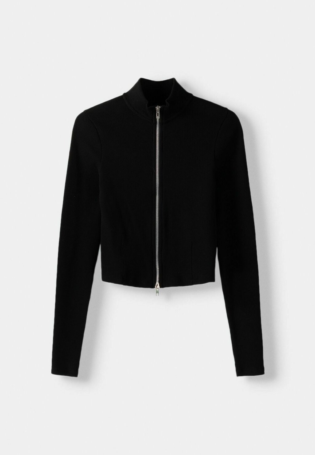 

Кардиган LONG SLEEVE Bershka, черный