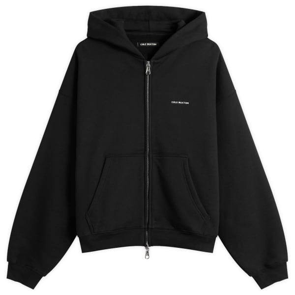 

Винтажная мини-толстовка на молнии с логотипом Cole Buxton, черный
