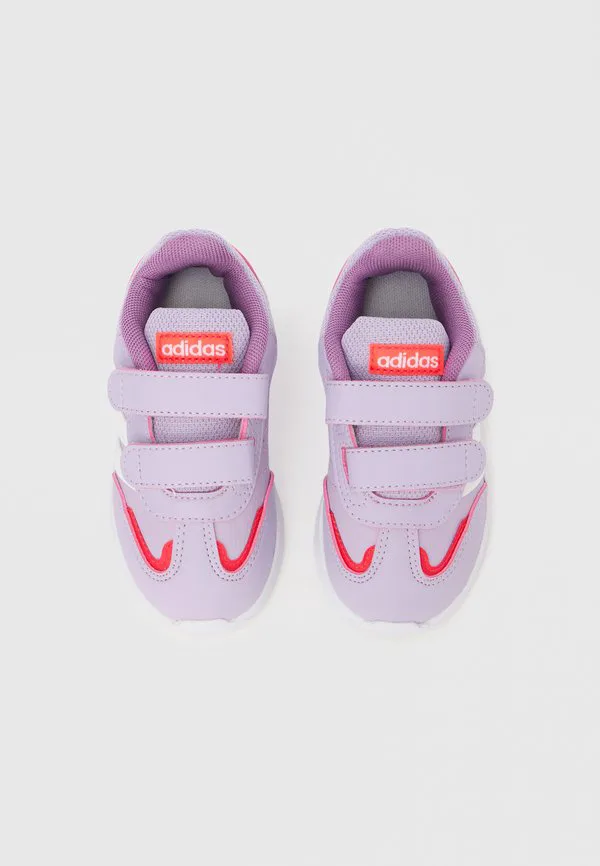 Кроссовки для бега по шоссе tensaur switch унисекс Adidas Performance, Powder Plum/White/Lucid Red — фото 4