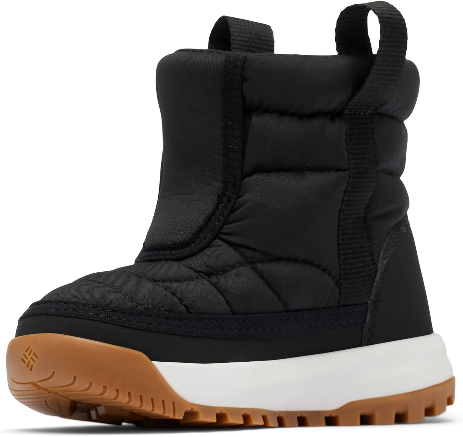 Columbia unisex-child Snowtrot Mid, Black/Sea Salt — фото 2