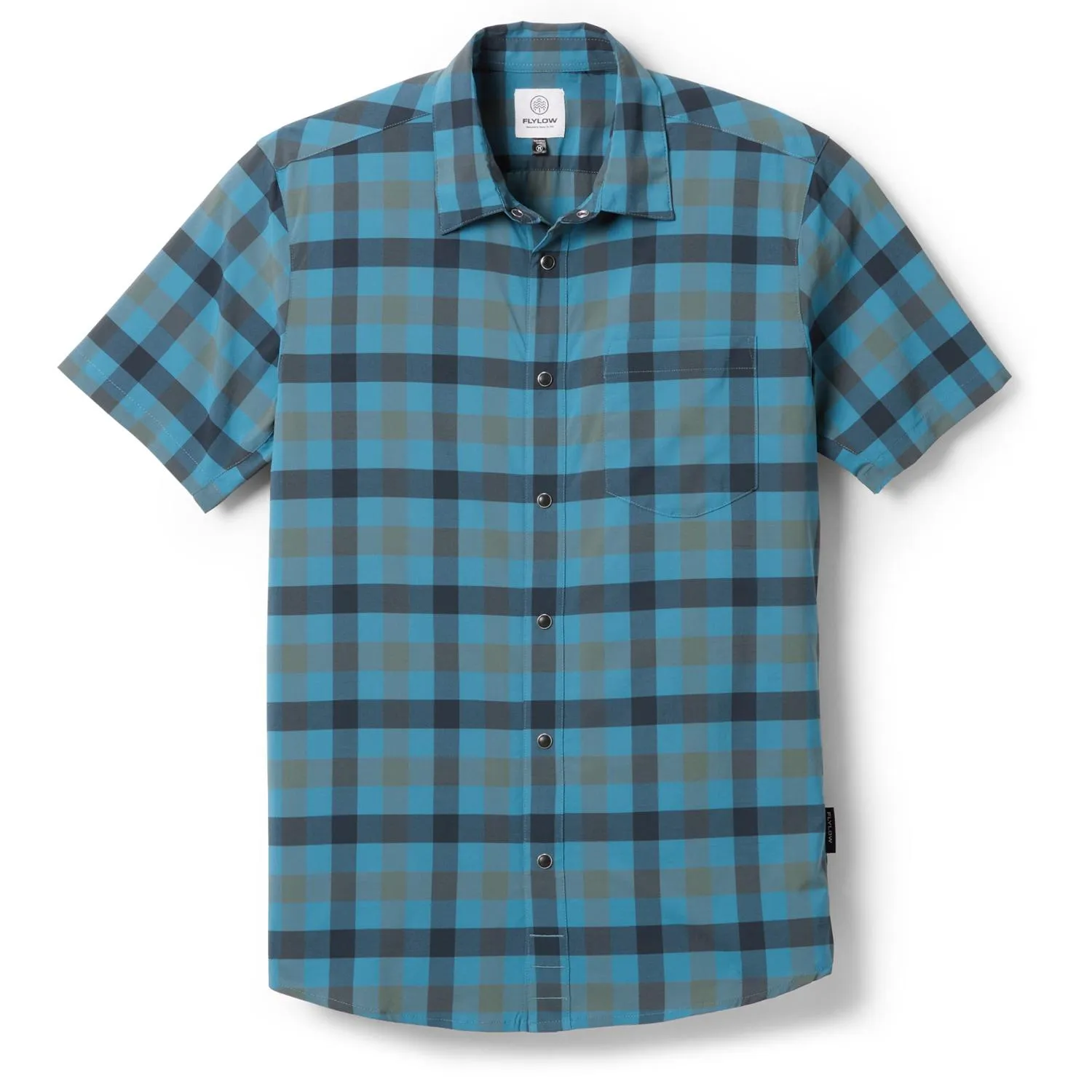 

Мужская велосипедная майка Anderson Flylow, Laguna/Night Plaid