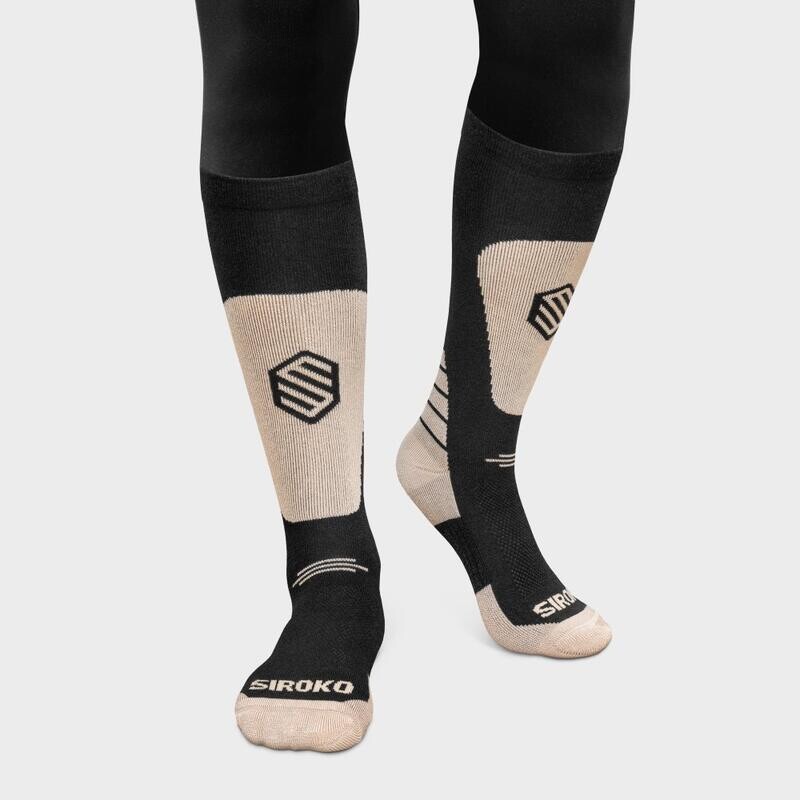 

Носки Siroko, цвет black/beige