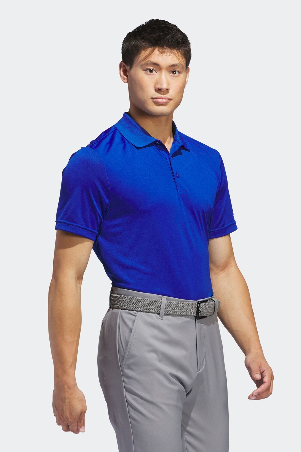 Рубашка поло Adidas Golf, синий — фото 3
