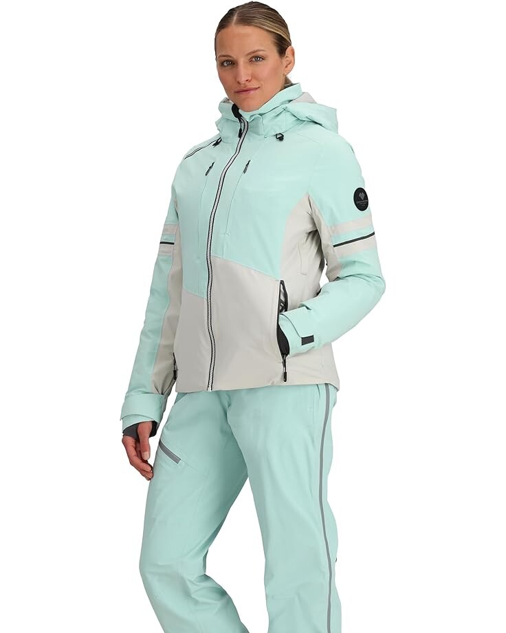 

Куртка Obermeyer Platinum Jacket, цвет La Paz Blue