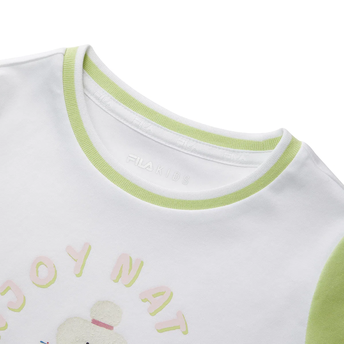 Футболка Standard White Kids' FILA KIDS — фото 4