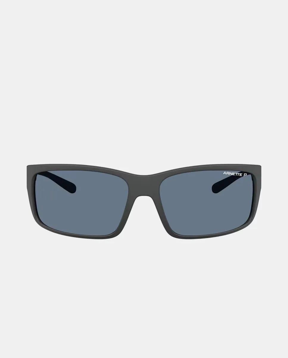 

Черные прямоугольные солнцезащитные очки Arnette, чёрный