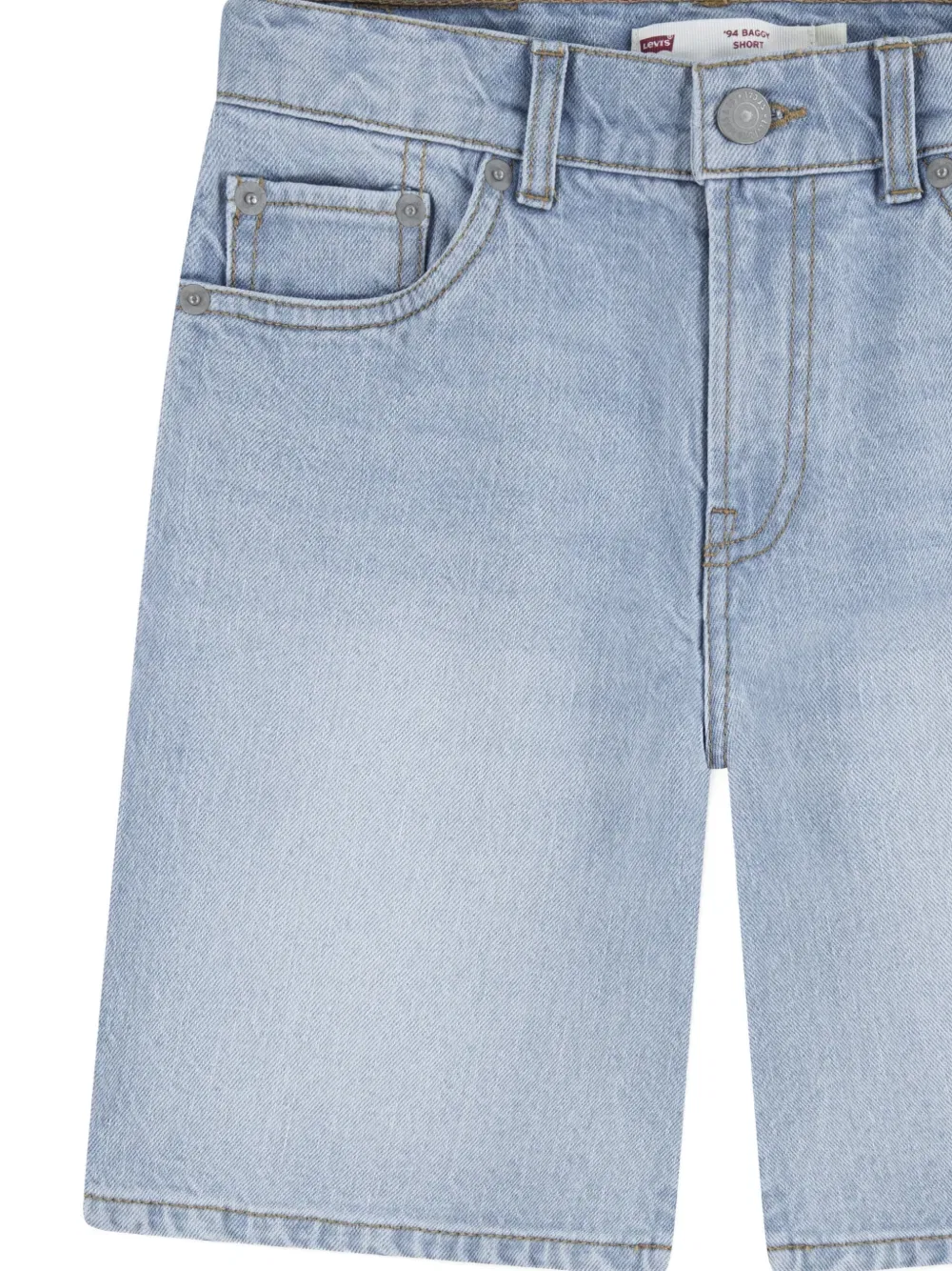 Шорты 94 с карманами Levi'S Kids, синий — фото 4