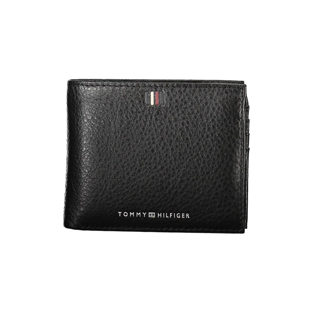 

Мужской кожаный кошелек Tommy Hilfiger, черный
