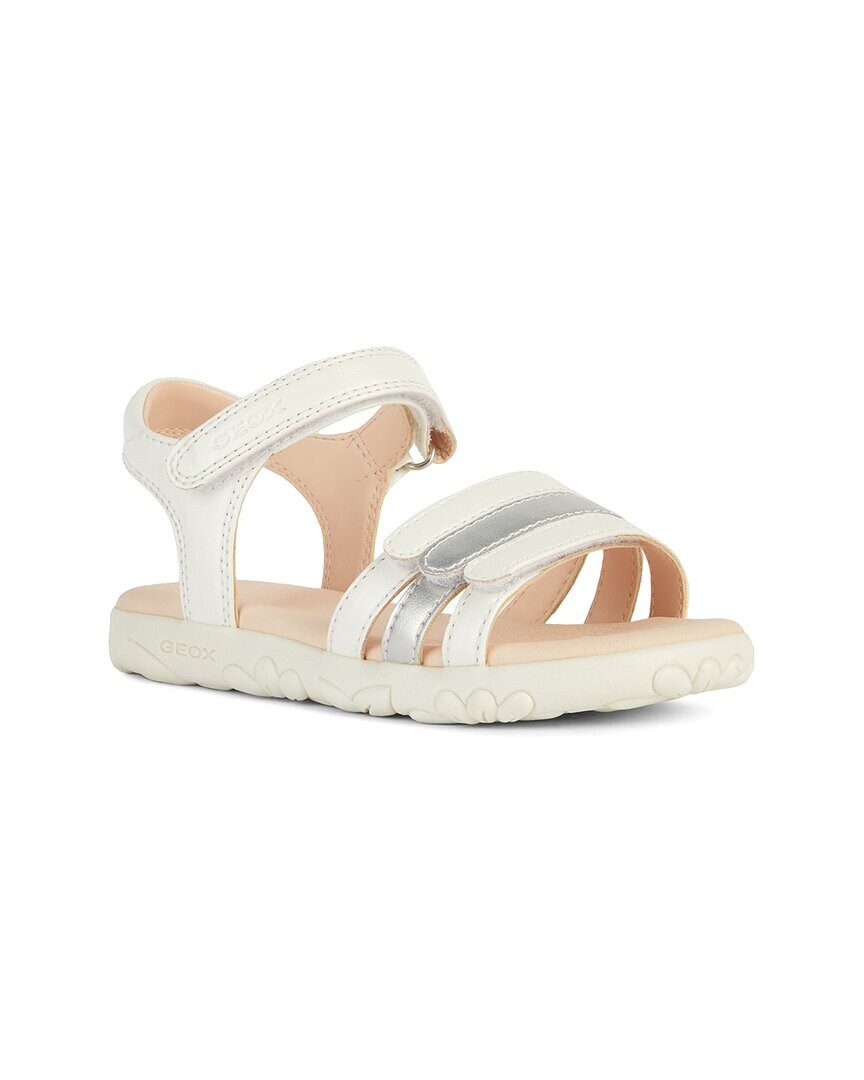 

Сандалии Geox J S.Haiti, цвет White/Silver