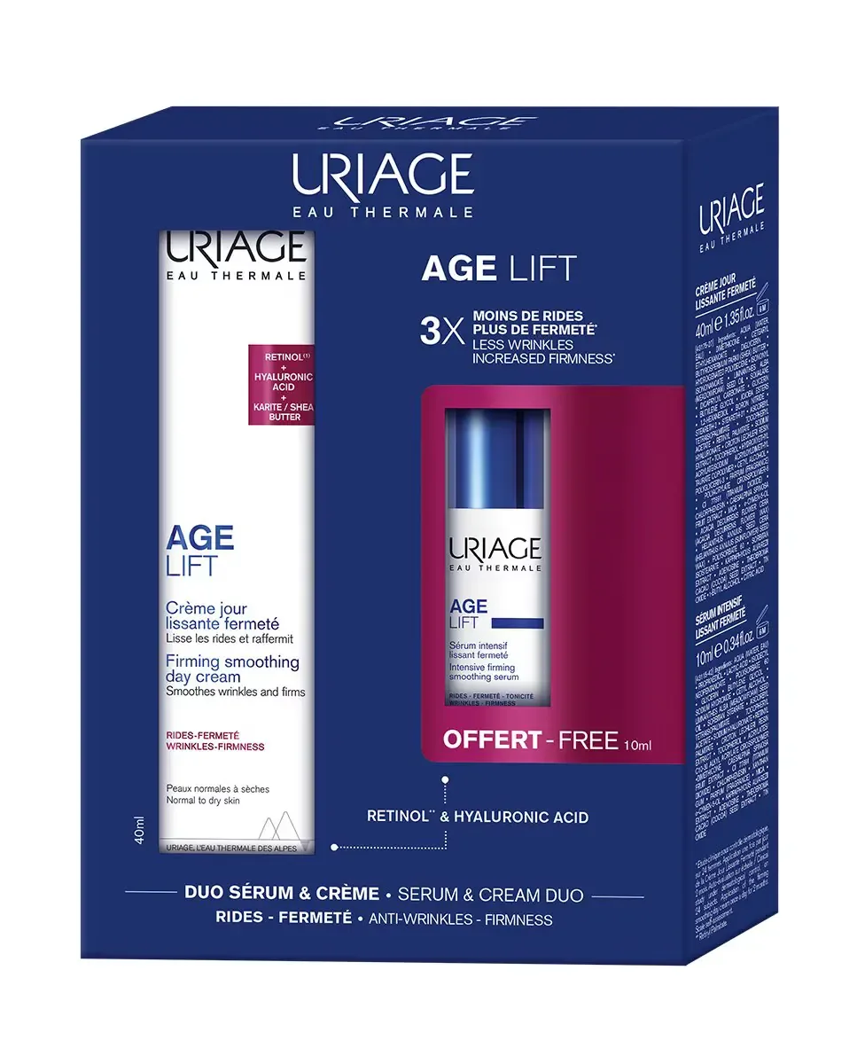 Подарочный набор Крем Антивозрастной Age Lift Uriage