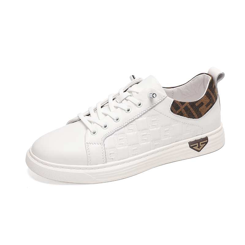 

XIMO BULL Мужские низкие скейтерские кеды белые, цвет White