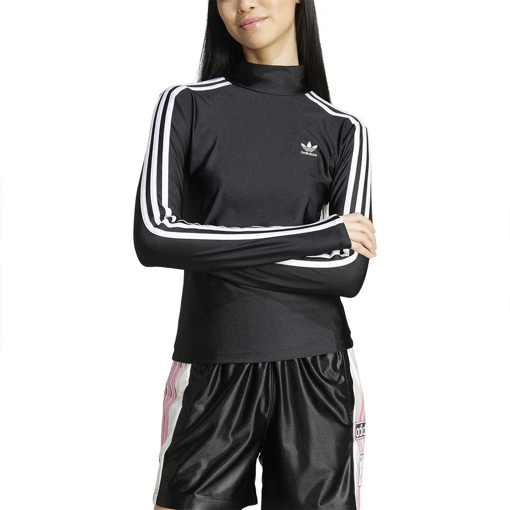 

Лонгслив adidas Originals Adicolor 3 Stripes Turtleneck, черный