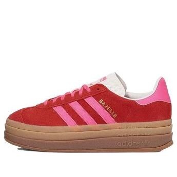 Кроссовки газель смелые Adidas, красный