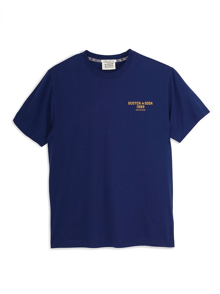 

Футболка Scotch & Soda, темно-синий