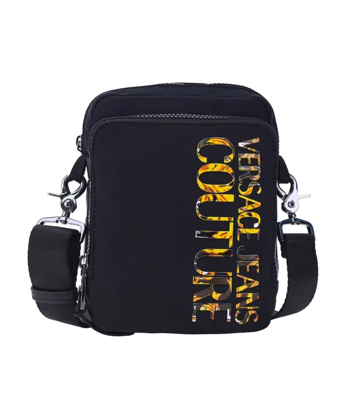

Модная сумка через плечо Versace Jeans Couture, черный