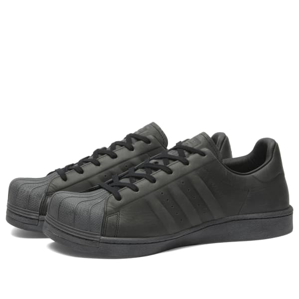 Кроссовки Avavav Superstar Vacuum Lea Adidas, carbon & серый five — фото 2
