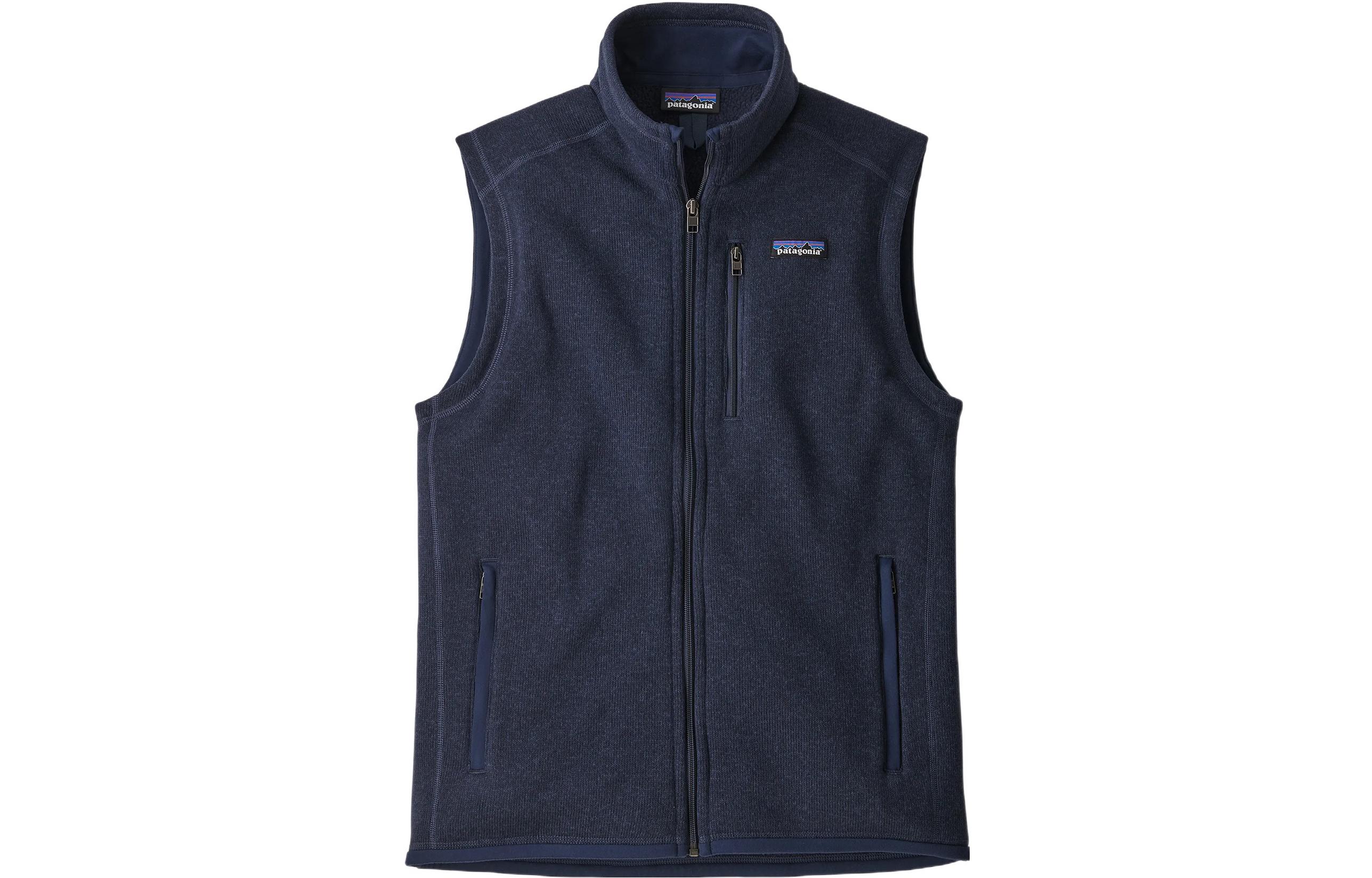 

Patagonia Утеплённая безрукавка на молнии, New Marine Blue-New Navy
