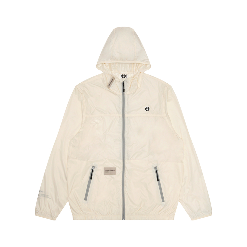 

Aape Куртка с капюшоном и аппликацией логотипа, White IVX