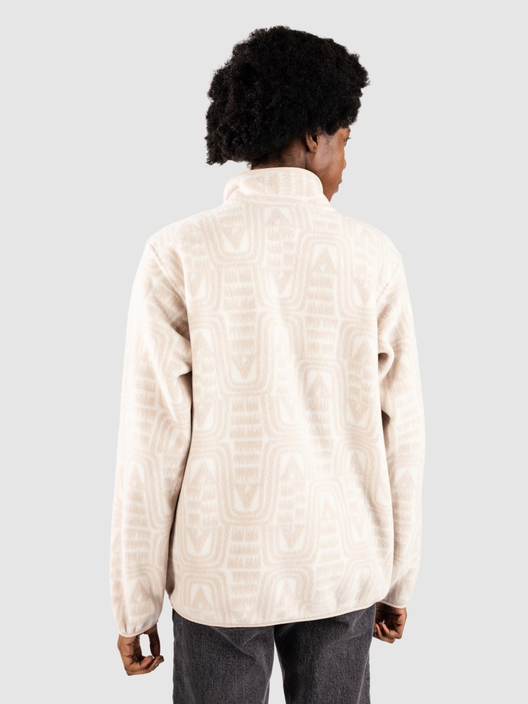 Флисовый пуловер Patagonia LW Synch Snap-T Half-Zip Fleece Pullover, flow/dyno white — фото 2
