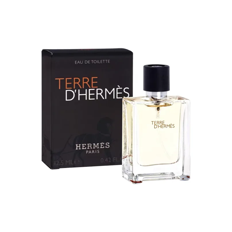 HERMES Набор пробников мужского парфюма Earthy, древесный, 5 мл/12,5 мл, 12.5ml