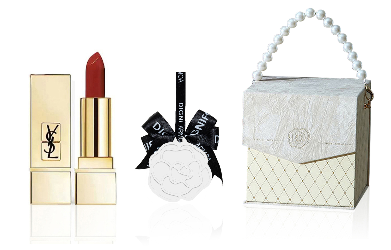 DIOR Винтажный набор для макияжа chanel inspired box легко растушевывается велюр натуральный стойкий матовый финиш — фото 4
