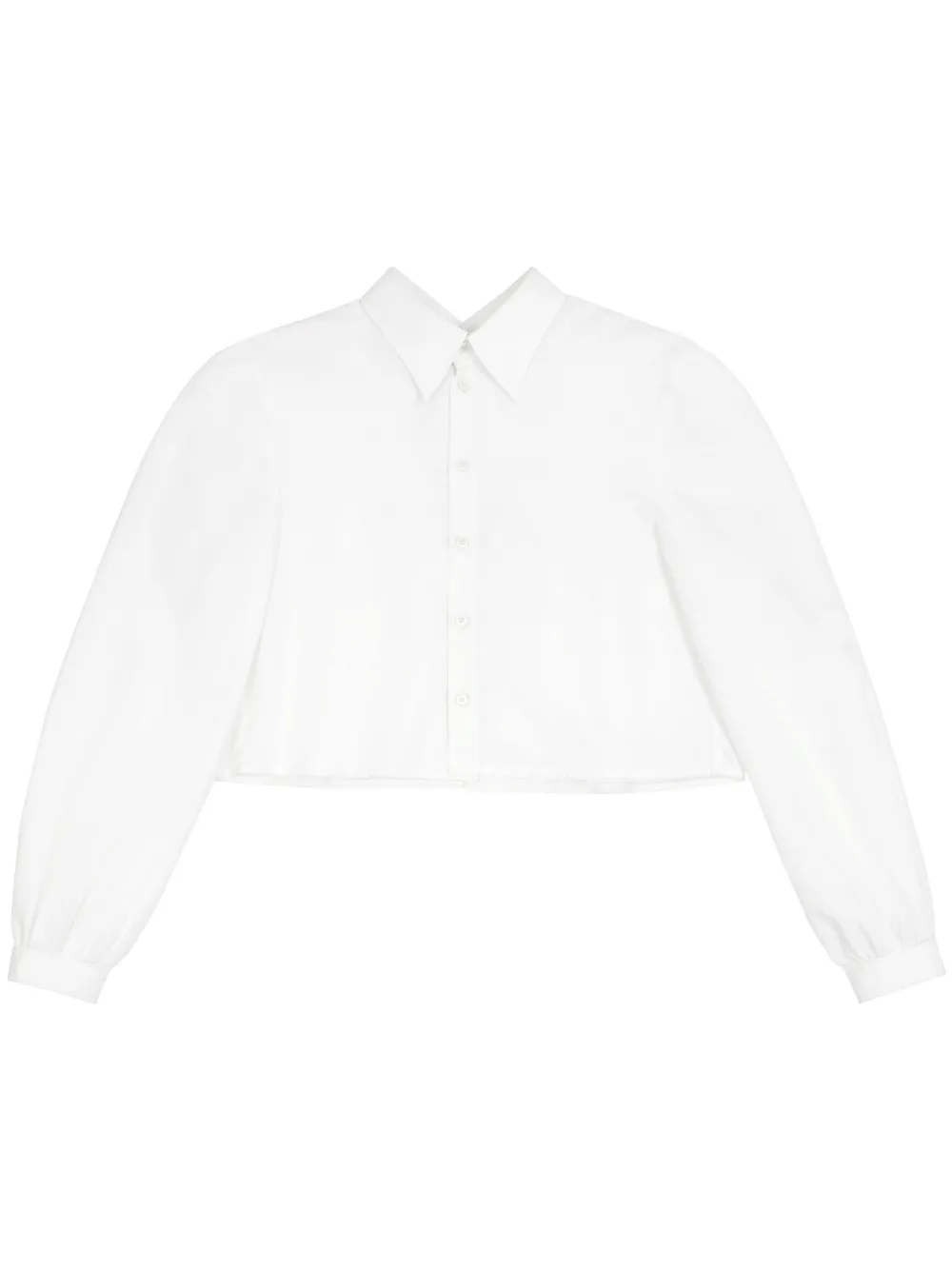 

Двухслойная рубашка MM6 Maison Margiela, белый