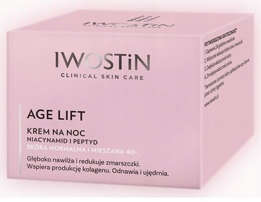 Крем для лица Iwostin — Ночной , нормальная кожа +, Age Lift, 50 мл — фото 3