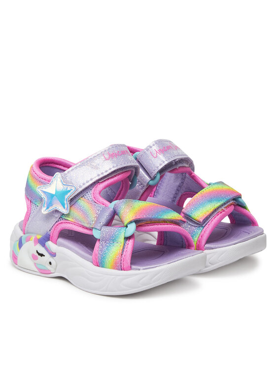 Сандалии Unicorn Dreams Sandal-Dreamy Unicorns 303107N/LVMT Skechers, фиолетовый — фото 2