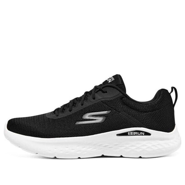 

Кроссовки go run 'black white' Skechers, черный