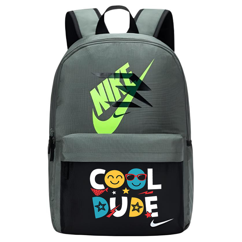

Nike Полиамидный рюкзак с термопереносом унисекс пузырчатый английский, Cool