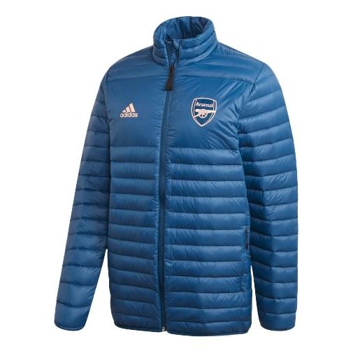 

Пуховик adidas Arsenal Soccer/Football Sports Down Jacket Navy Blue, синий