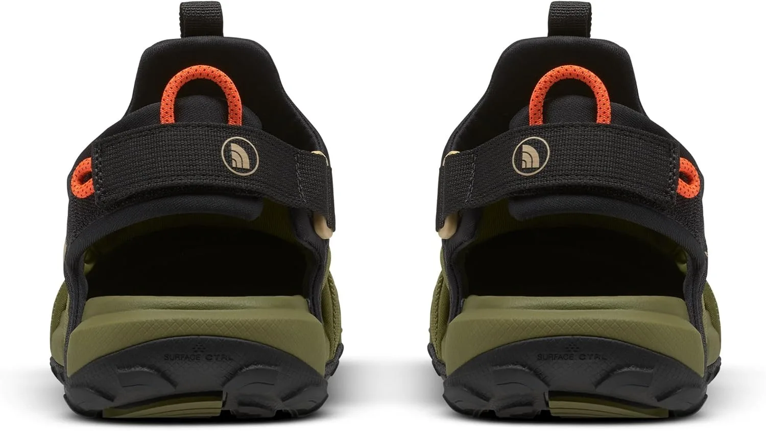 Мужские сандалии The North Face Explore Camp, цвет «Less Olive» (TNF Black), черный/оливковый — фото 3