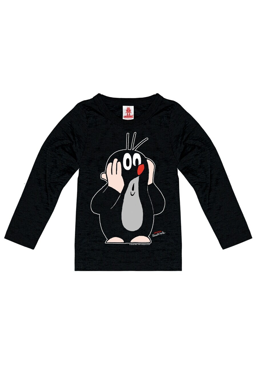 

Футболка Logoshirt DER KLEINE MAULWURF, черный