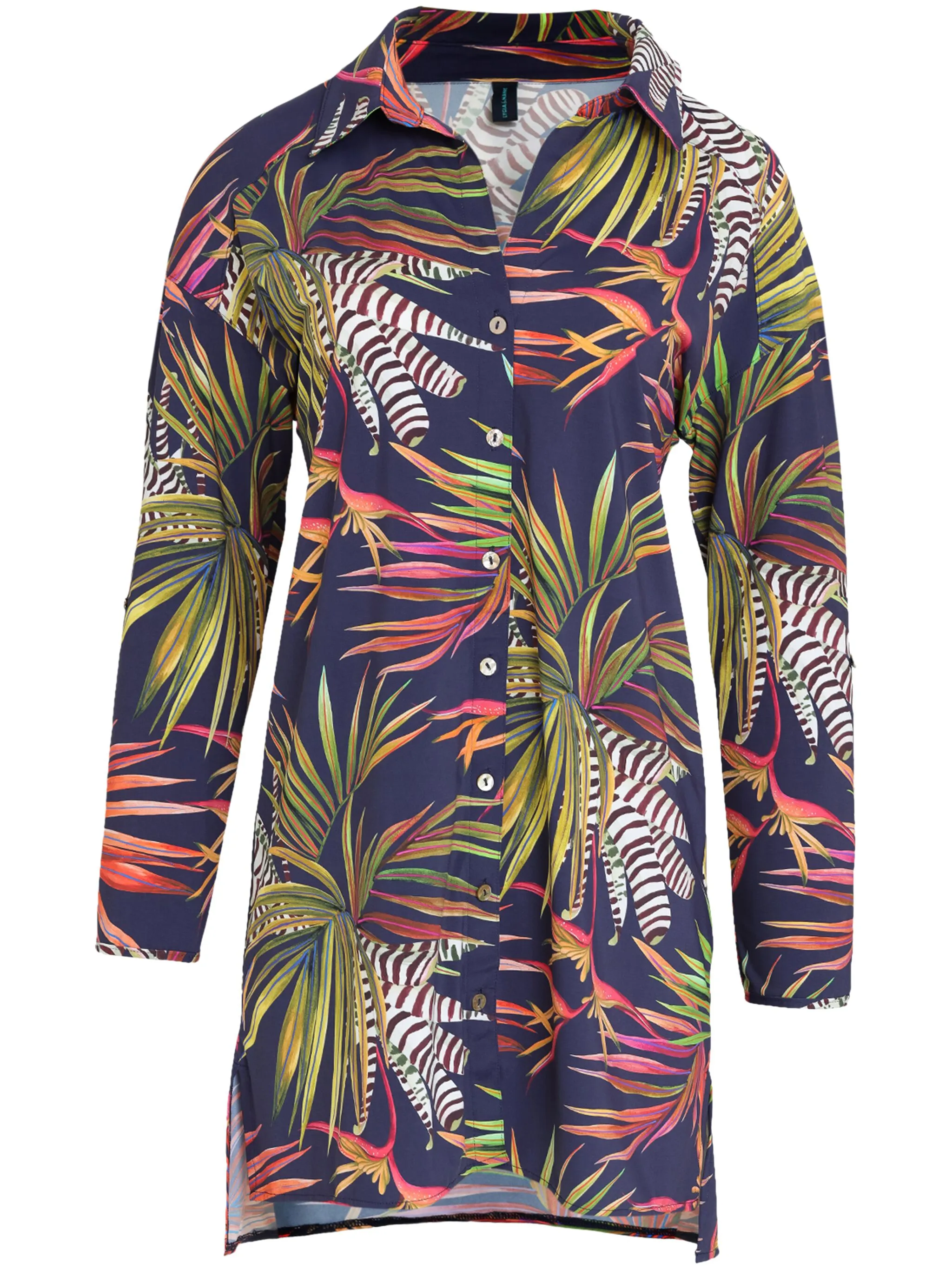 

Рубашка Meline Bio Lygia & Nanny, синий