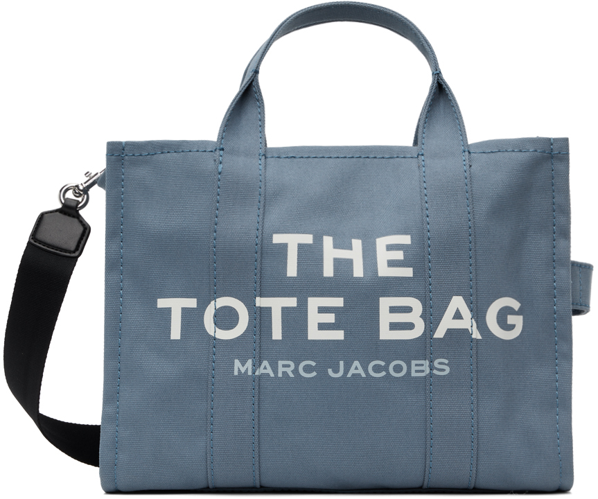 

Синяя маленькая сумка-тоут «The Tote Bag» Marc Jacobs