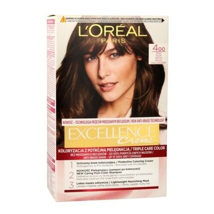 

Loreal Excellence Creme Коричневый крем-краска 192мл, L'Oreal