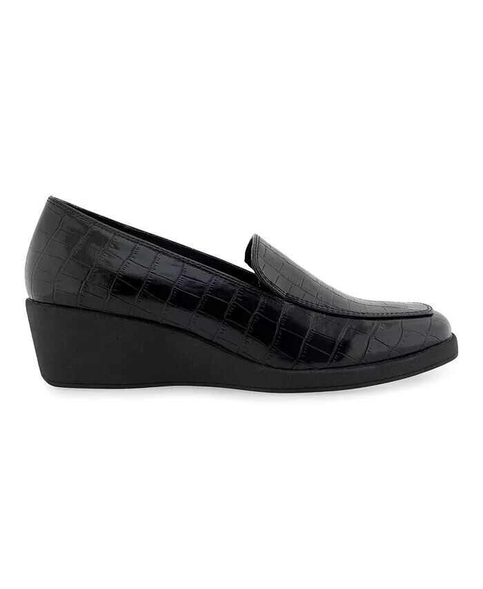Женские лоферы на танкетке с кислинкой Aerosoles, черный — фото 2